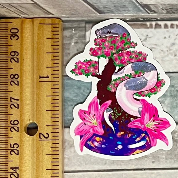 🌀10/$10🌀 Snake Reusable Waterproof Vinyl Sticker Decal - Picture 1 of 1